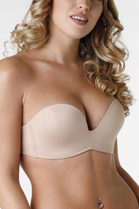 Wonderbra WB00032D Biustonosz bardotka, 007 nude