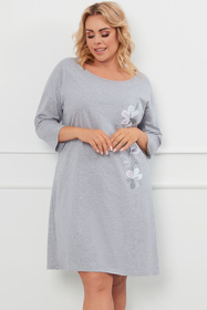 Italian Fashion Ibena r.3/4 Nocna koszula, melanż