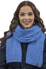 Vivisence 7015 Kmpl+R Komplet czapka+szalik+rękawiczki, jeans