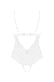 Obsessive Heavenlly teddy Body sexy, biały