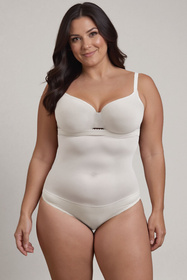 Vivisence 4101 Maxi SLIM Majtki figi modelujące, biały
