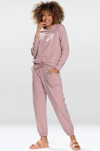 Dkaren Wenezja Dres homewear, pudrowy róż