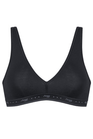 Sloggi 10198126 24/7 100 H Top Biustonosz braletka, 0004-black