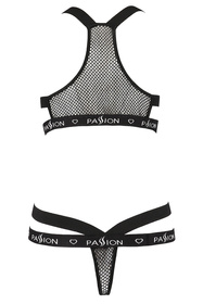 Passion Arin set Nocna komplet biustonosz + stringi, black