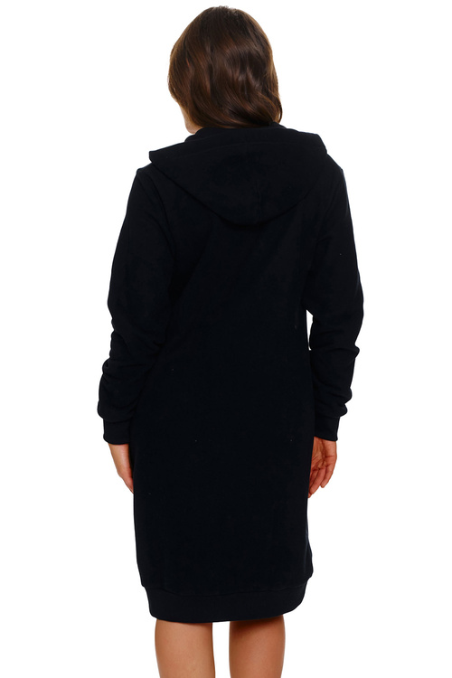 Doctor Nap SMZ.4136 Nocna szlafrok, black