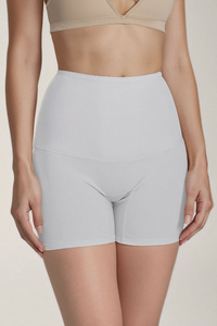 Vivisence 4102 SLIM Majtki bermudy, biały