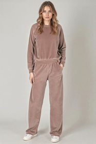 Vivisence 9206kmpl Komplet bluza+spodnie, beżowy
