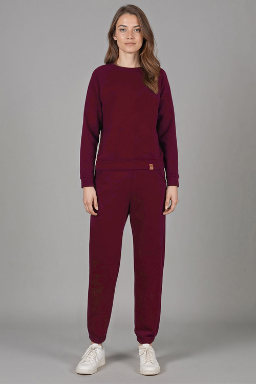 Vivisence 9204kmpl Komplet bluza+spodnie, bordowy