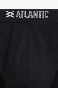 Atlantic 3MP-174 3-pack Majtki slipy, czarny/czarny/czarny