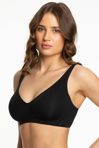 Julimex Jelly Bra Basic Biustonosz braletka, czarny