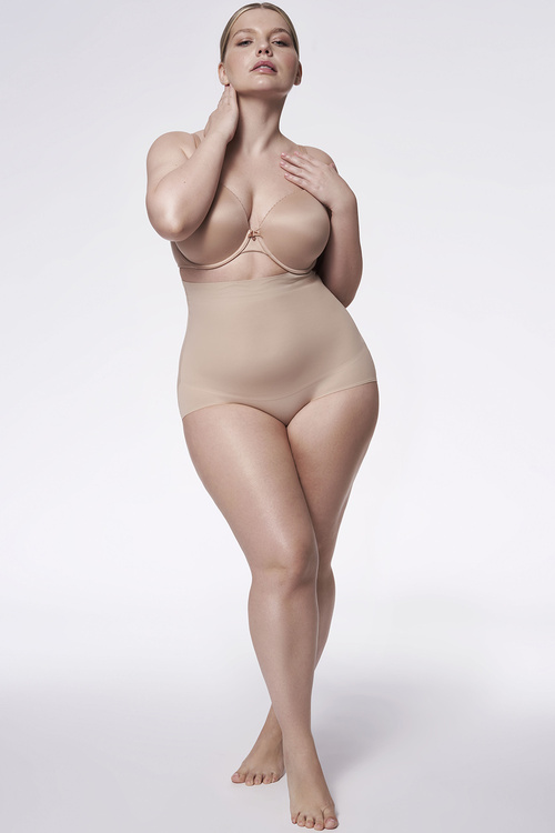 Julimex 241 Figi Wysoka Talia Majtki figi modelujące, natural