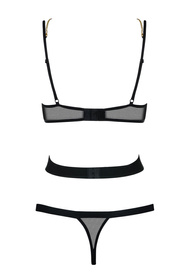 Obsessive Bondy teddy Body sexy, czarny