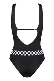 Obsessive Rallien teddy Body sexy, black/yellow