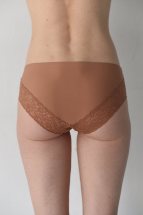 Julimex Cheekie panty Majtki figi, carmel