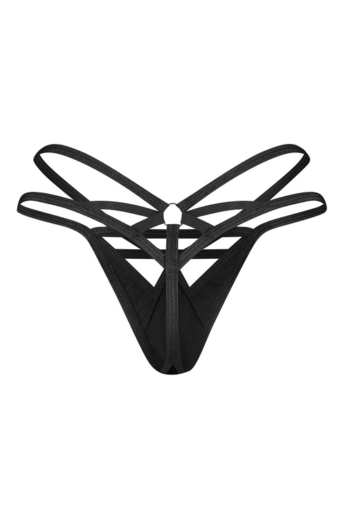 Obsessive Keira Lise thong Majtki stringi, czarny