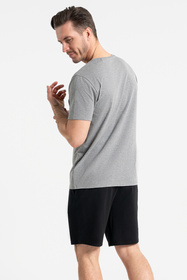 Moraj PDM3700-006 Nocna piżama, grey melange