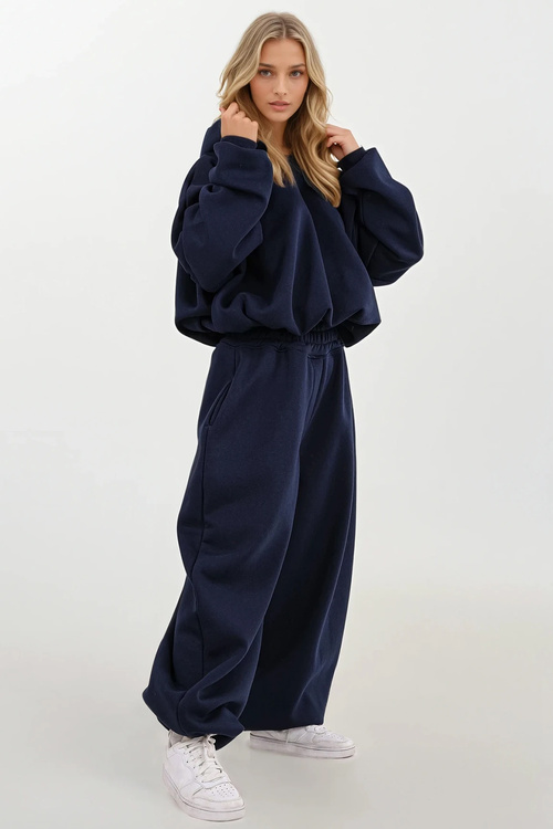 Dkaren DK-K-B27 Komplet bluza+spodnie, granat