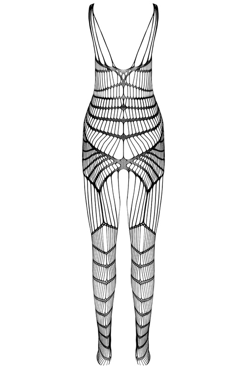 Passion BS102 Body bodystocking, black