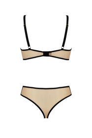 Casmir Daisy set Nocna komplet biustonosz + stringi, beige