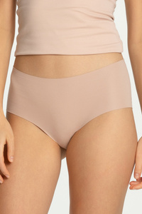 Julimex COTTON MOOD Maxi Majtki wysokie figi, beżowy