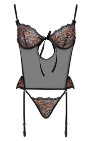 Beauty Night Goldie corset BN6705 Корсет сексуальні, чорний