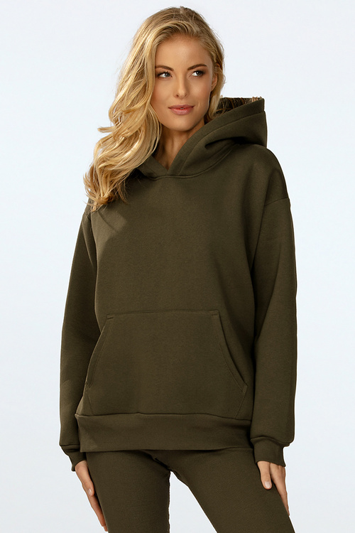Dkaren Oseye-Kpl Komplet legginsy + bluza, khaki