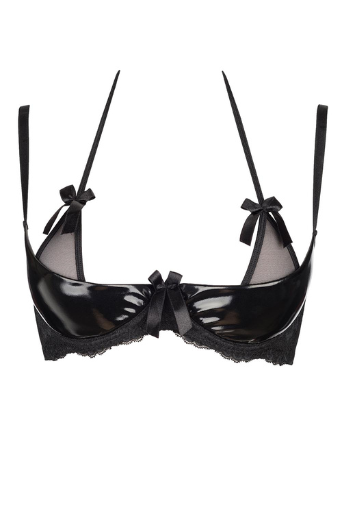 Axami V-6471 Noir Biustonosz półbiustonosz, czarny