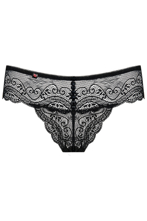 Obsessive Miamor thong Majtki stringi, czarny