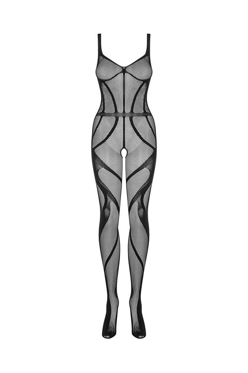 Obsessive Bodystocking G336 Body bodystocking, czarny