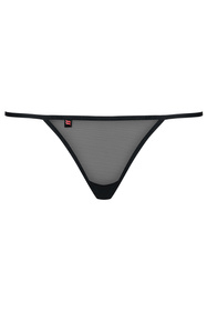 Obsessive Luiza thong Majtki stringi, czarny