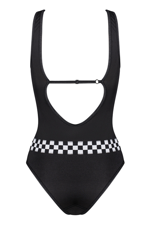Obsessive Rallien teddy Body sexy, black/yellow