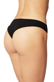 Vivisence 4018 3-pack Majtki brazyliany, czarny