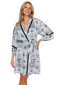 Doctor Nap SWW.7258 Nocna szlafrok, bandana