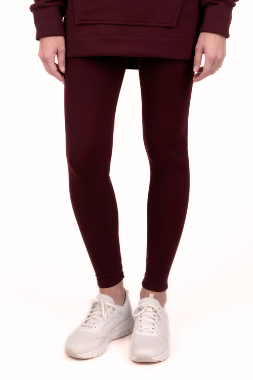 Vivisence 9106 Legginsy klasyczne, bordowy