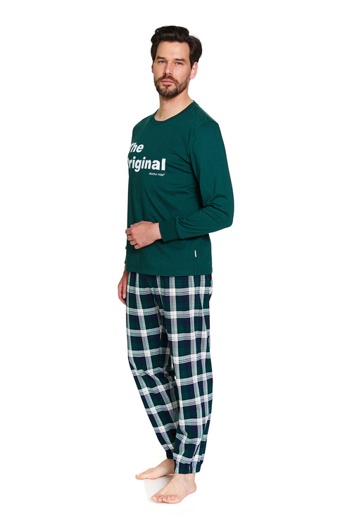 Doctor Nap PMB.7341 Nocna piżama, emerald