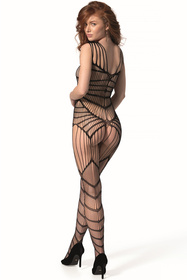 Passion BS102 Body bodystocking, black