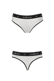 Passion PS008 Majtki brazyliany, grey