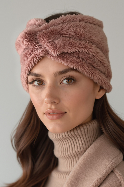 Vivisence 70108 Головний убір пов'язка, пудрово-рожевий