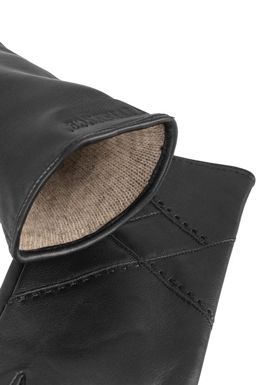 Vivisence 7210 Rękawiczki skórzane, black