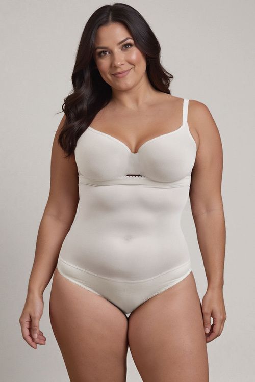 Vivisence 4101 Maxi SLIM Majtki figi modelujące, biały