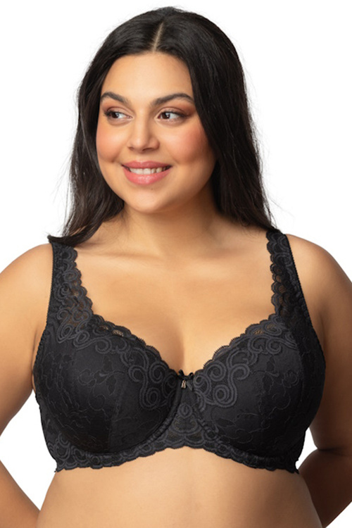 Mat 3824/22 Natalie BIG Biustonosz usztywniany, czarny