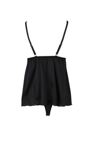 Casmir Divine chemise Nocna komplet koszulka + stringi, black