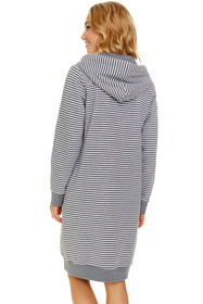 Doctor Nap SMZ.5246 Nocna szlafrok, dark grey