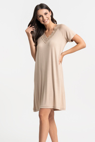 Moraj PDK3500-009 MAXI Nocna koszula, beige