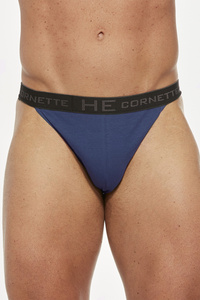 Cornette Tanga High Emotion 501/06 Majtki slipy, jeans