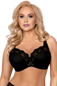 Vena VB-355 MAXI Biustonosz półusztywniany, czarny