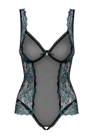 Obsessive Amanta teddy Body sexy, czarny