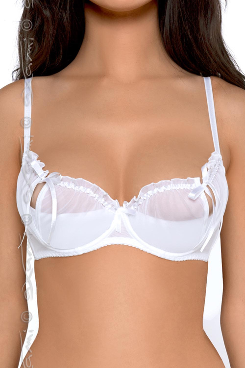 Axami V-6461 Neige Biustonosz półbiustonosz, biały