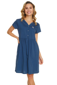 Doctor Nap TCB.5336 Nocna koszula, deep blue