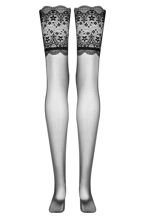 Beauty Night Obsidian stockings BN6752 Панчі та панчохи панчохи до пояса, чорний